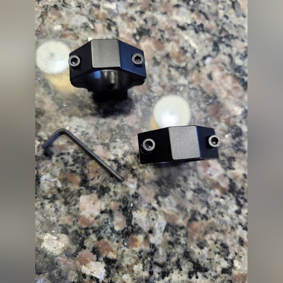 Barska Rifle Scope Mount Rings - Picture 3 of 5